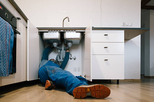 Professional Leak Detection technician working in Perry Point, MD